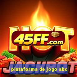 plataforma de jogo abc